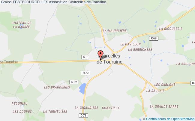 plan association Festi'courcelles Courcelles-de-Touraine