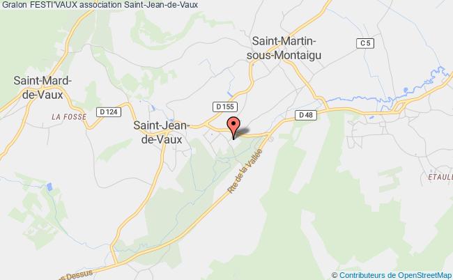 plan association Festi'vaux Saint-Jean-de-Vaux
