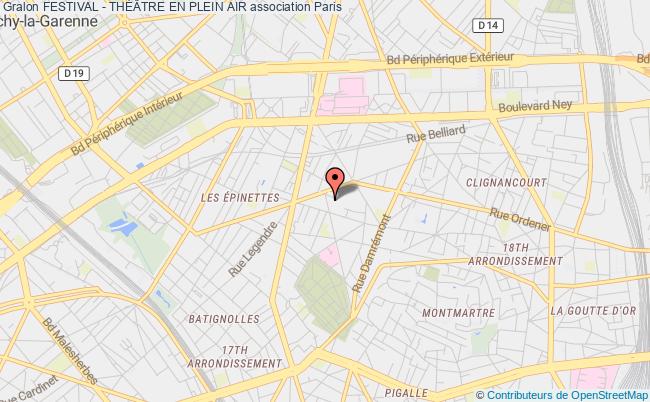 plan association Festival - ThÉÂtre En Plein Air Paris