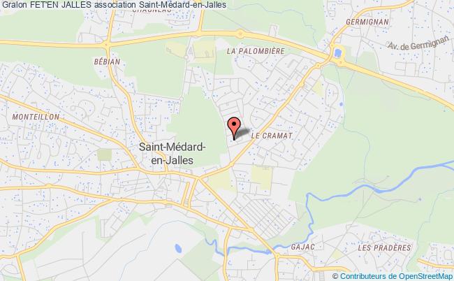 plan association Fet'en Jalles Saint-Médard-en-Jalles