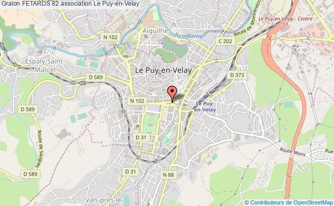 plan association Fetards 82 Le    Puy-en-Velay