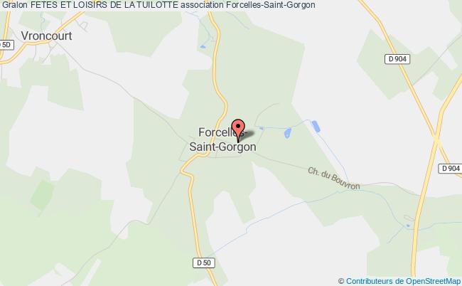 plan association Fetes Et Loisirs De La Tuilotte Forcelles-Saint-Gorgon
