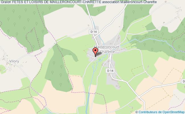 Fetes et loisirs de mailleroncourtcharette association Village