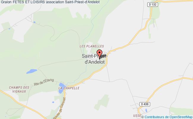 plan association Fetes Et Loisirs Saint-Priest-d'Andelot