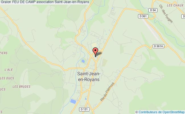 plan association Feu De Camp Saint-Jean-en-Royans