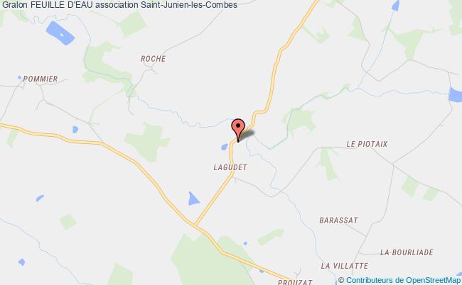 plan association Feuille D'eau Saint-Junien-les-Combes