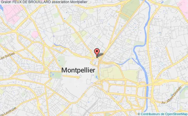 plan association Feux De Brouillard Montpellier