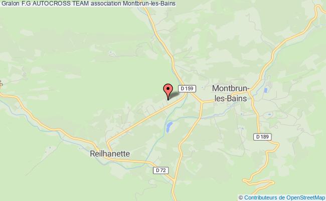 plan association F.g Autocross Team Montbrun-les-Bains