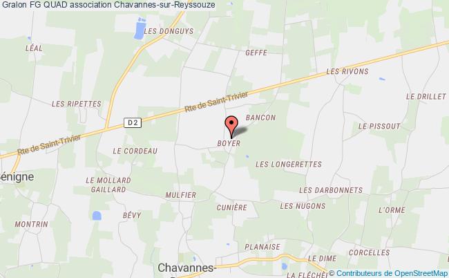 plan association Fg Quad Chavannes-sur-Reyssouze