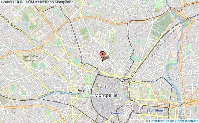 plan association Fhonirium Montpellier
