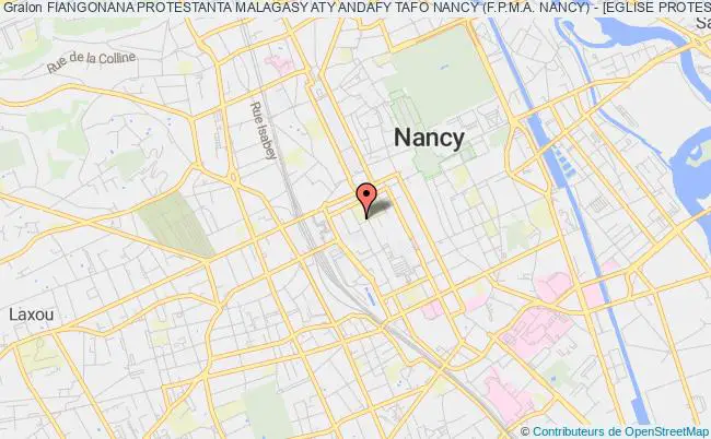 FIANGONANA PROTESTANTA MALAGASY ATY ANDAFY TAFO NANCY (F.P.M.A. NANCY) - [EGLISE PROTESTANTE MALGACHE EN FRANCE PAROISSE NANCY]