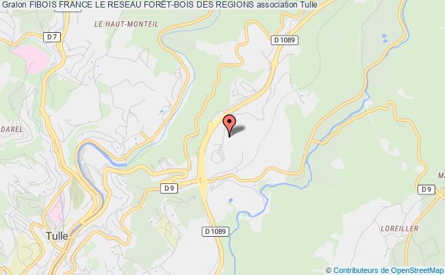 plan association Fibois France Le Reseau ForÊt-bois Des Regions Tulle