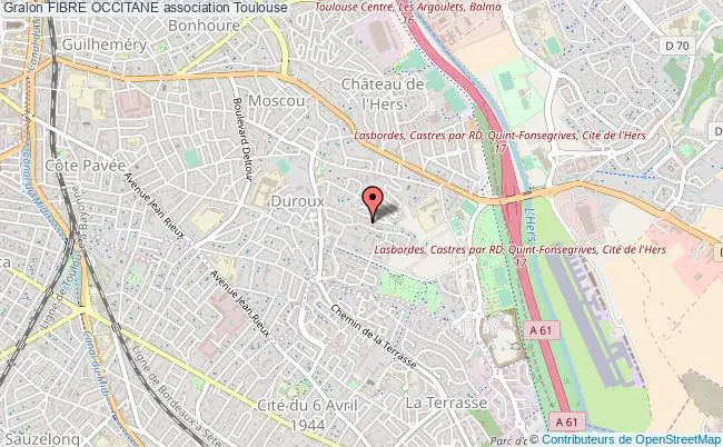 plan association Fibre Occitane Toulouse