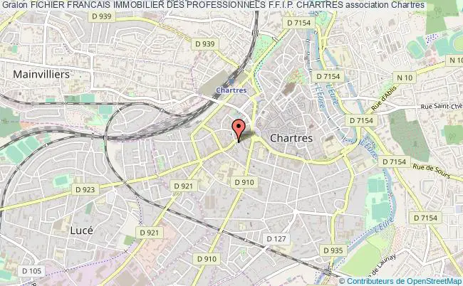 plan association Fichier Francais Immobilier Des Professionnels F.f.i.p. Chartres Chartres