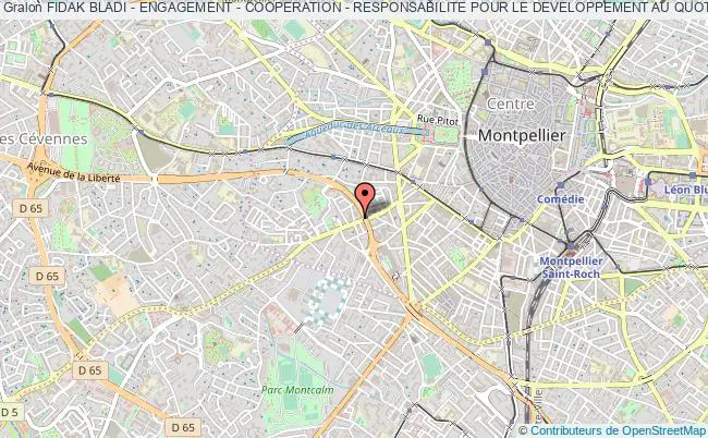 plan association Fidak Bladi - Engagement - Cooperation - Responsabilite Pour Le Developpement Au Quotidien Montpellier