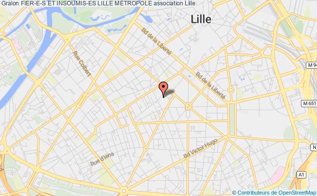plan association Fier-e-s Et Insoumis-es Lille MÉtropole Lille