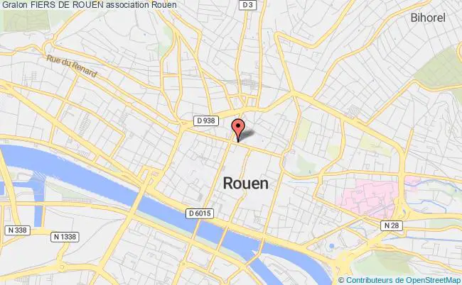 plan association Fiers De Rouen Rouen