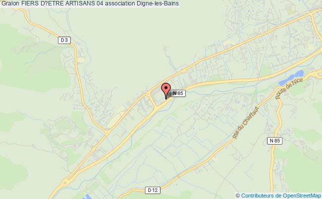 plan association Fiers D?etre Artisans 04 