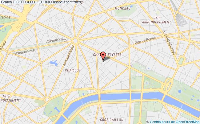 plan association Fight Club Techno Paris