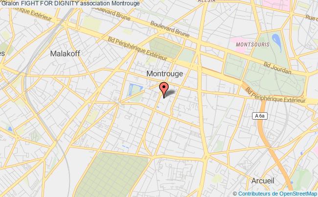 plan association Fight For Dignity Montrouge