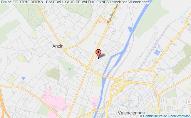 plan association Fighting Ducks - Baseball Club De Valenciennes Valenciennes
