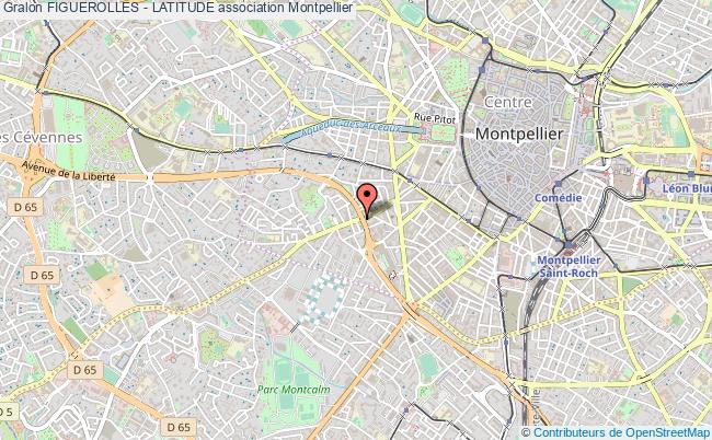 plan association Figuerolles - Latitude Montpellier
