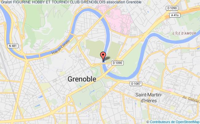 plan association Figurine Hobby Et Tournoi Club Grenoblois Grenoble