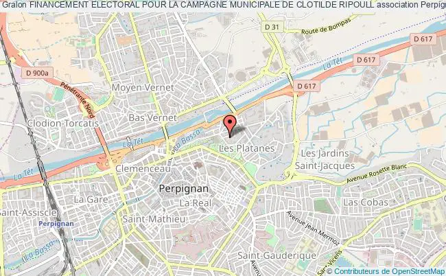 FINANCEMENT ELECTORAL POUR LA CAMPAGNE MUNICIPALE DE CLOTILDE RIPOULL