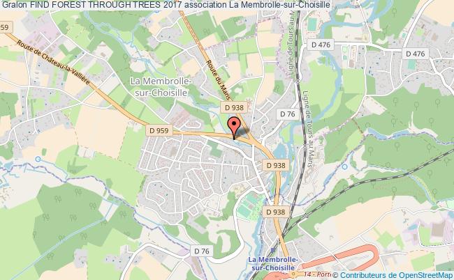 plan association Find Forest Through Trees 2017 La Membrolle-sur-Choisille