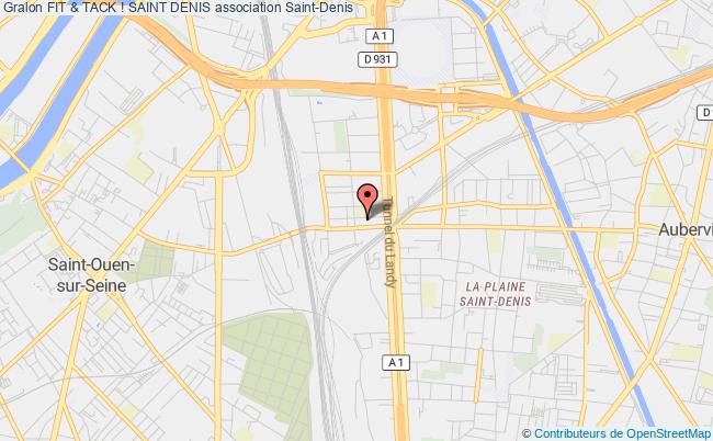 plan association Fit & Tack ! Saint Denis Saint-Denis