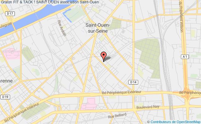 plan association Fit & Tack ! Saint Ouen Saint-Ouen-sur-Seine