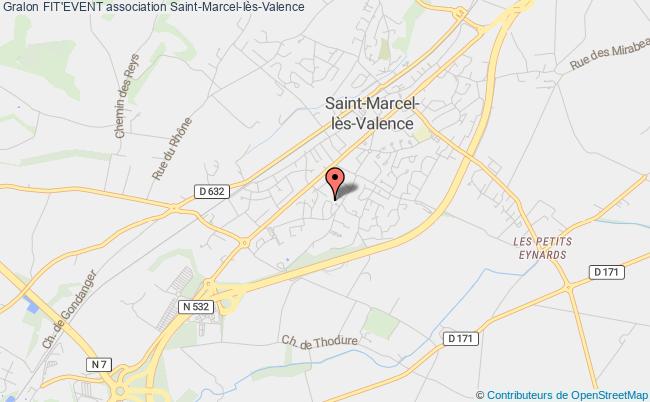 plan association Fit'event Saint-Marcel-lès-Valence