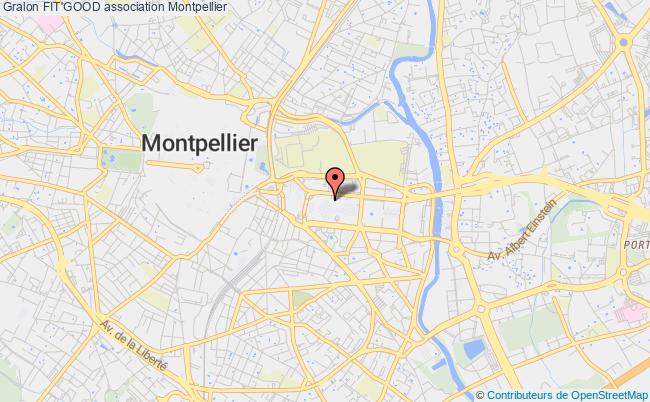 plan association Fit'good Montpellier