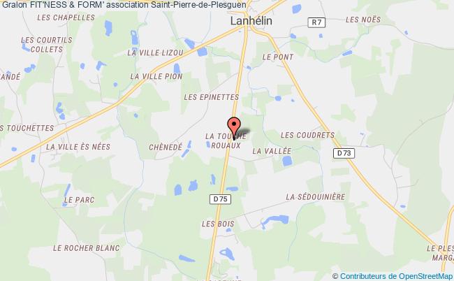 plan association Fit'ness & Form' Saint-Pierre-de-Plesguen