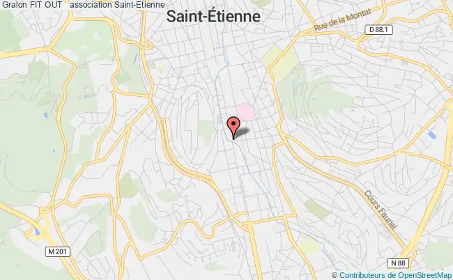 plan association Fit Out + Saint-Étienne