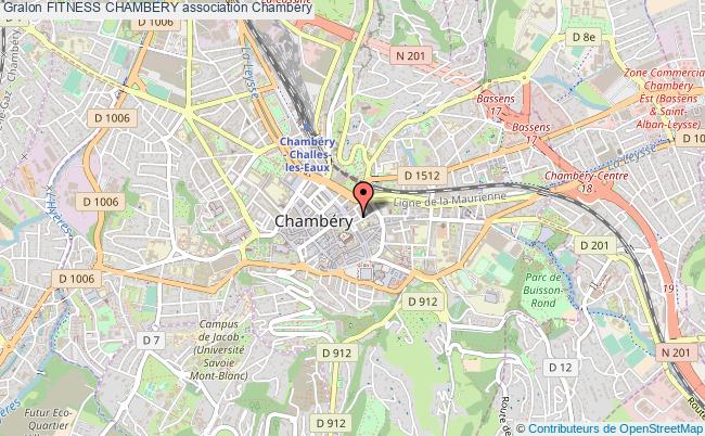 plan association Fitness Chambery Chambéry