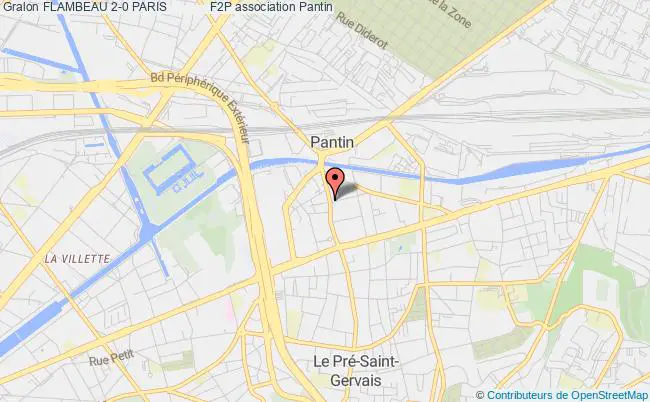 plan association Flambeau 2-0 Paris            F2p Pantin