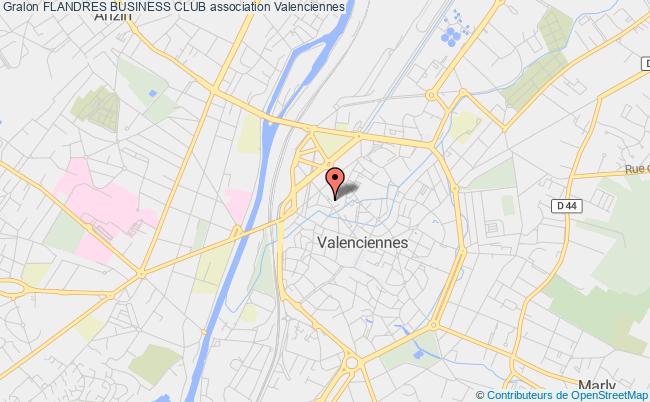 plan association Flandres Business Club Valenciennes
