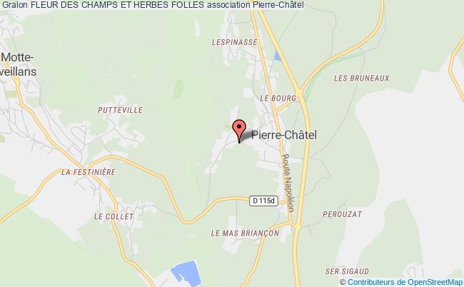 plan association Fleur Des Champs Et Herbes Folles Pierre-Châtel