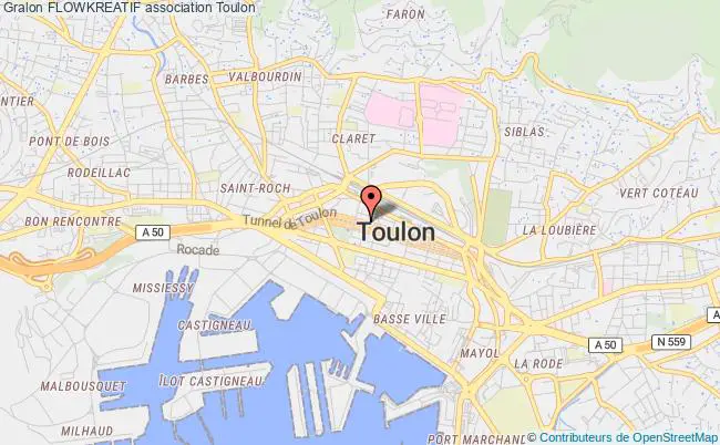 plan association Flowkreatif Toulon