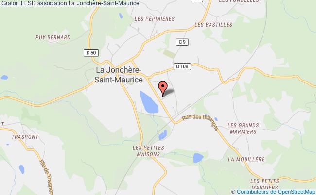 plan association Flsd La    Jonchère-Saint-Maurice