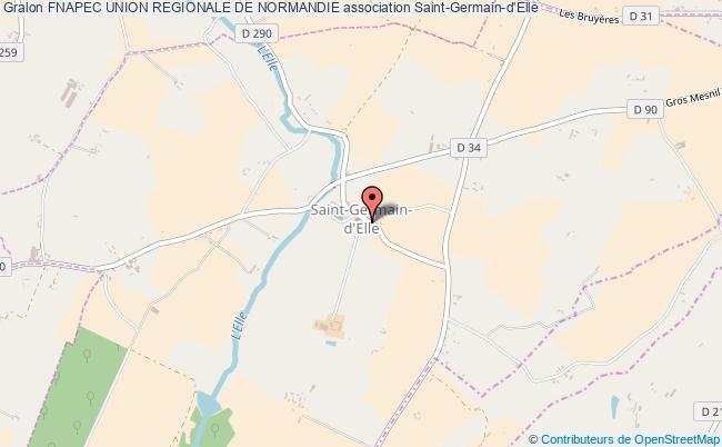 plan association Fnapec Union Regionale De Normandie Saint-Germain-d'Elle
