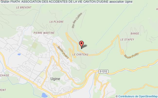 FNATH. ASSOCIATION DES ACCIDENTES DE LA VIE CANTON D'UGINE