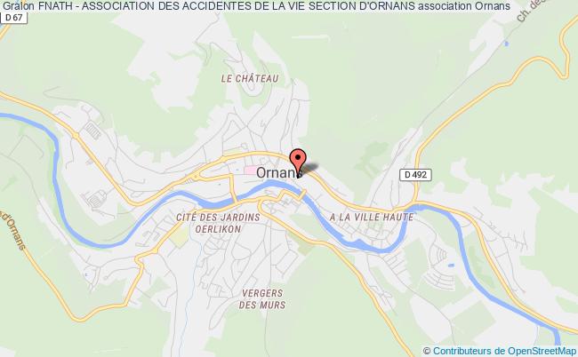 FNATH - ASSOCIATION DES ACCIDENTES DE LA VIE SECTION D'ORNANS