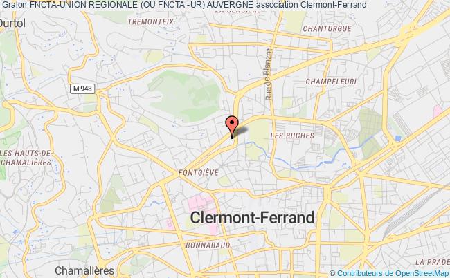 plan association Fncta-union Regionale (ou Fncta -ur) Auvergne Clermont-Ferrand