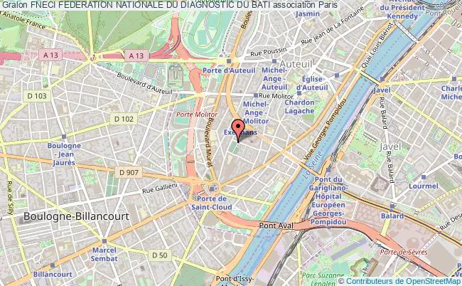 plan association Fneci Federation Nationale Du Diagnostic Du Bati Paris