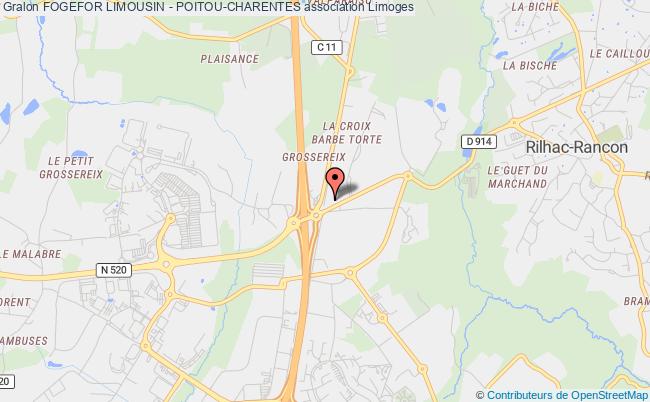 plan association Fogefor Limousin - Poitou-charentes Limoges