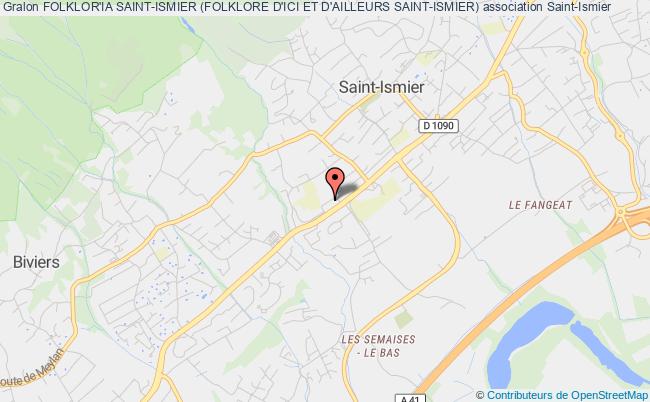 plan association Folklor'ia Saint-ismier (folklore D'ici Et D'ailleurs Saint-ismier) Saint-Ismier