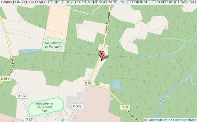 FONDATION D'AIDE POUR LE DEVELOPPEMENT SCOLAIRE, PROFESSIONNEL ET D'ALPHABETISATION DE LA REGION DE THIES AU SENEGAL