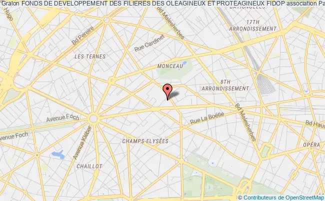 plan association Fonds De Developpement Des Filieres Des Oleagineux Et Proteagineux Fidop Paris